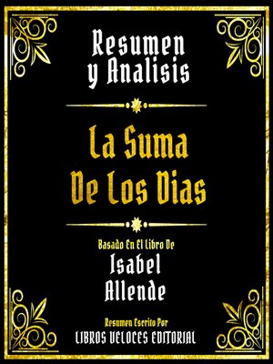 cover image of Resumen Y Analisis--La Suma De Los Dias